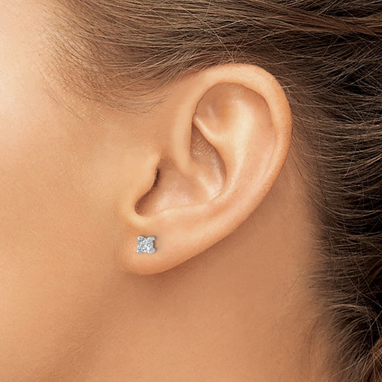 Cushion-Cut Lab Grown Diamond Studs