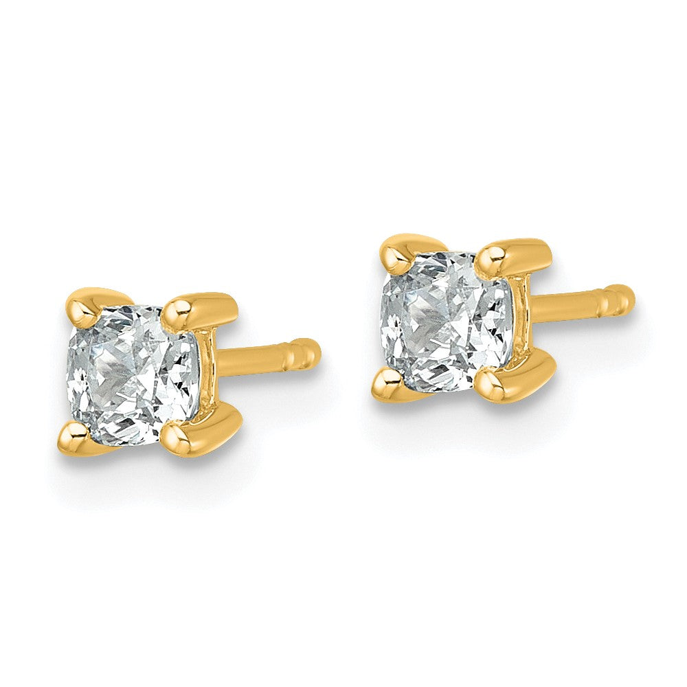 Cushion-Cut Lab Grown Diamond Studs