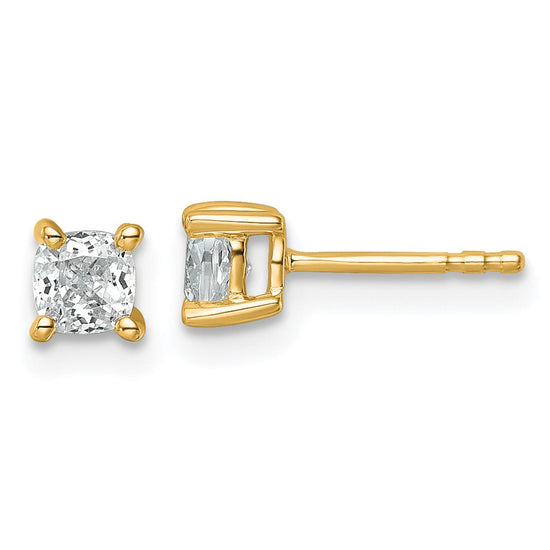 Cushion-Cut Lab Grown Diamond Studs