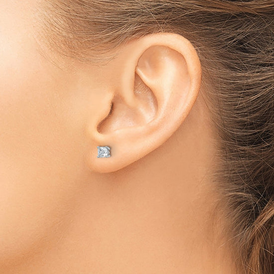Cushion-Cut Lab Grown Diamond Studs