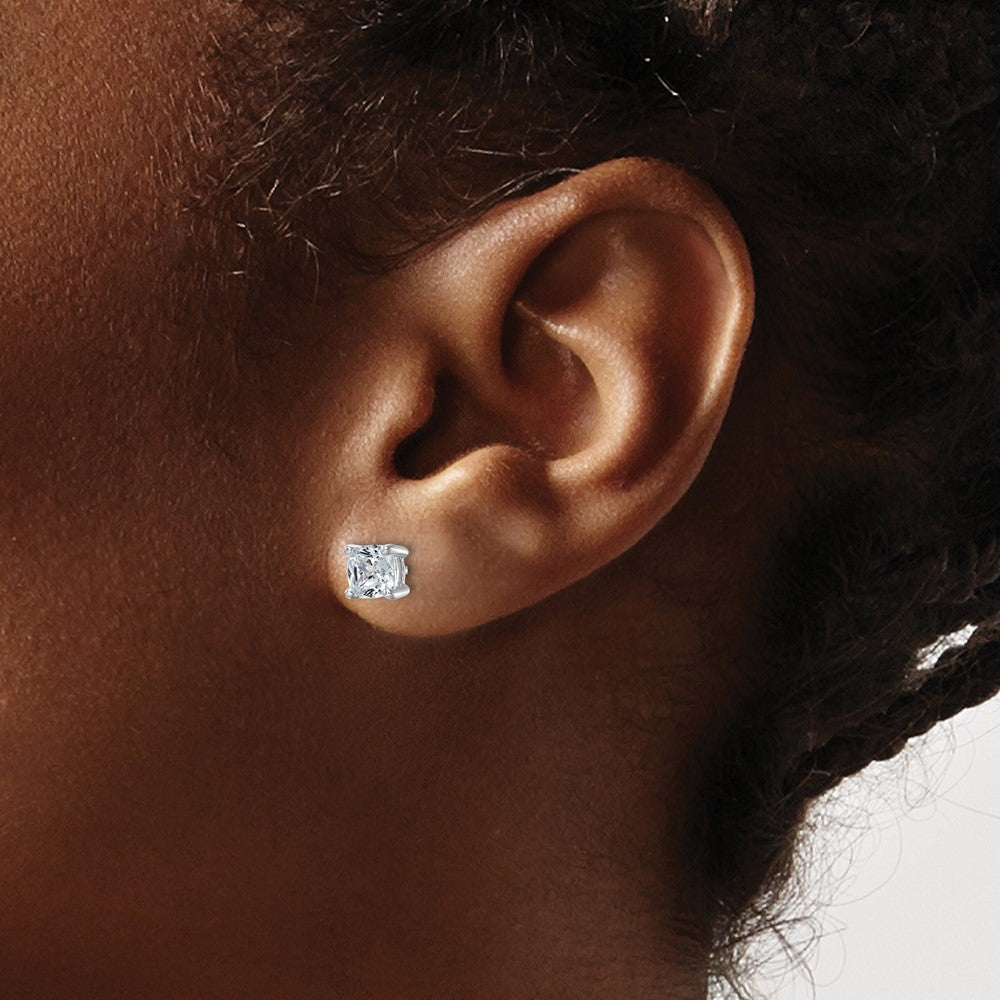 Cushion-Cut Lab Grown Diamond Studs