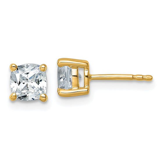 Cushion-Cut Lab Grown Diamond Studs