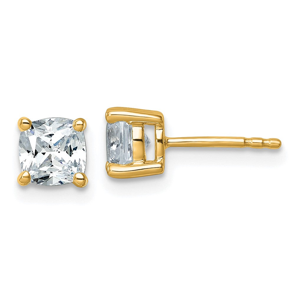 Cushion-Cut Lab Grown Diamond Studs