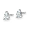 Lab Grown Pear Diamond Studs
