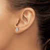 Lab Grown Pear Diamond Studs