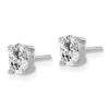 Lab Grown Oval Diamond Studs