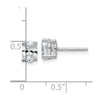 Lab Grown Oval Diamond Studs