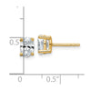 Lab Grown Oval Diamond Studs