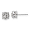 Diamond Fashion Halo Earrings
