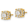 Diamond Fashion Halo Earrings