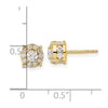 Diamond Fashion Halo Earrings
