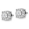 Diamond Fashion Halo Earrings