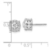 Diamond Fashion Halo Earrings