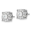 Diamond Fashion Halo Earrings