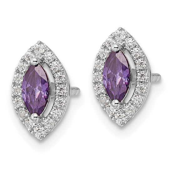 Diamond & Gemstone Post Earrings