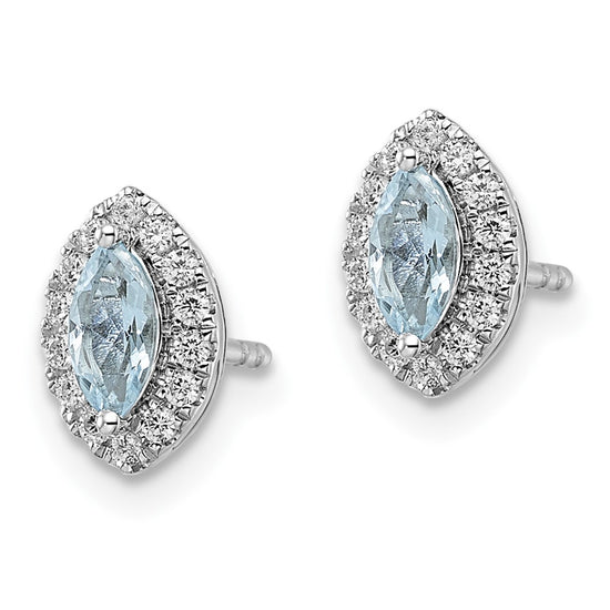 Diamond & Gemstone Post Earrings