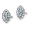 Diamond & Gemstone Post Earrings