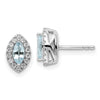 Diamond & Gemstone Post Earrings