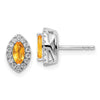 Diamond & Gemstone Post Earrings