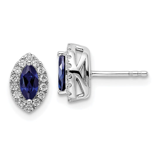 Diamond & Gemstone Post Earrings