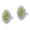 Diamond & Gemstone Post Earrings