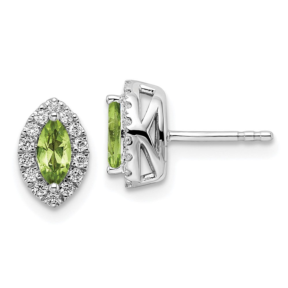 Diamond & Gemstone Post Earrings