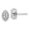 Diamond & Gemstone Post Earrings