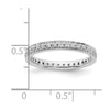 ET0002 Diamond Eternity Band