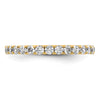 14k Polished Size 6.5 U-Shared Prong 1 carat Diamond Complete Eternity Band