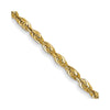 Gold (10K & 14K) Ultra Diamond-Cut Rope Chain