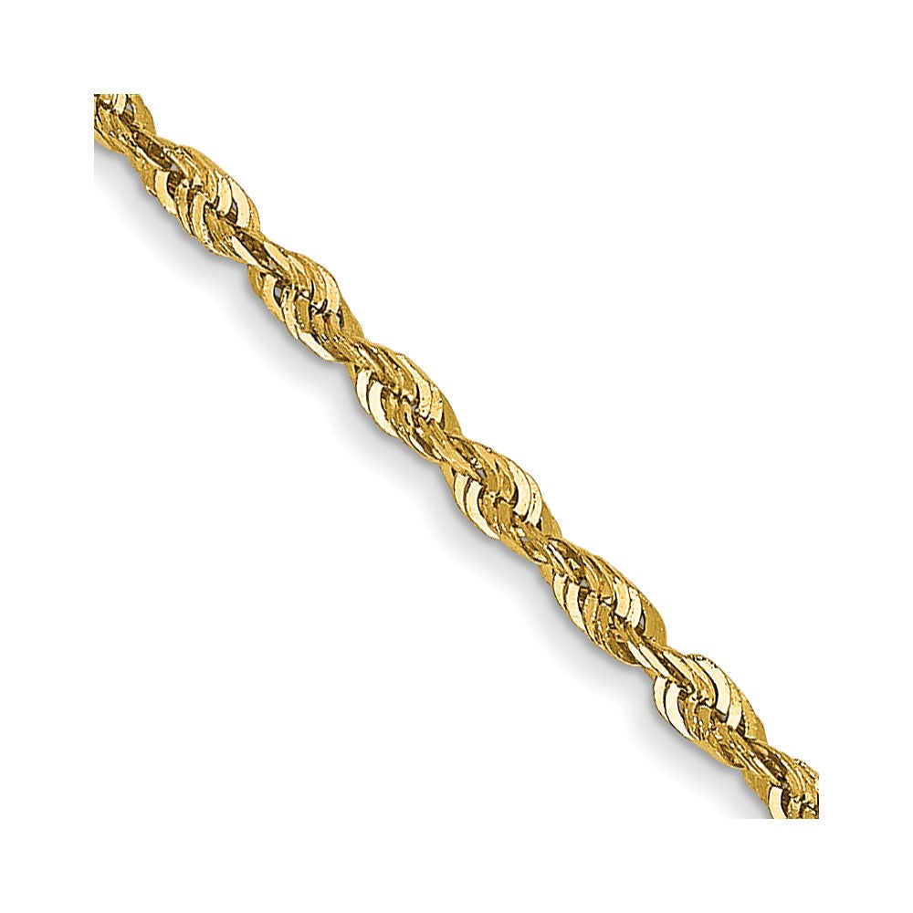 Gold (10K & 14K) Ultra Diamond-Cut Rope Chain