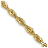 Gold (10K & 14K) Ultra Diamond-Cut Rope Chain