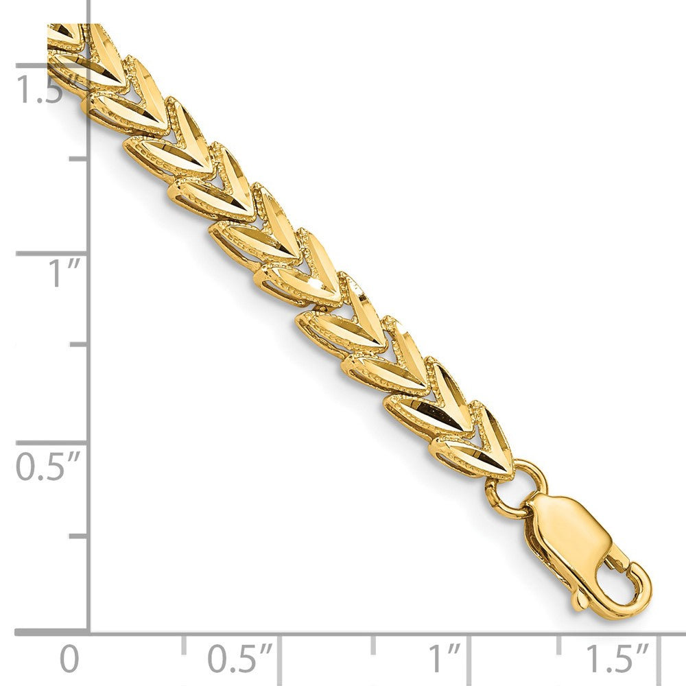 Gold Polished Fancy Bracelets