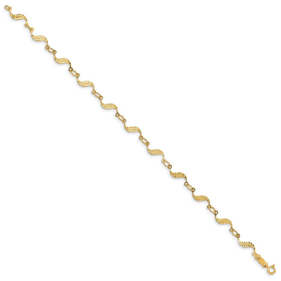 Gold Polished Fancy Bracelets