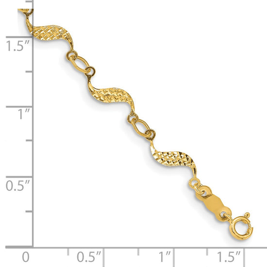 Gold Polished Fancy Bracelets
