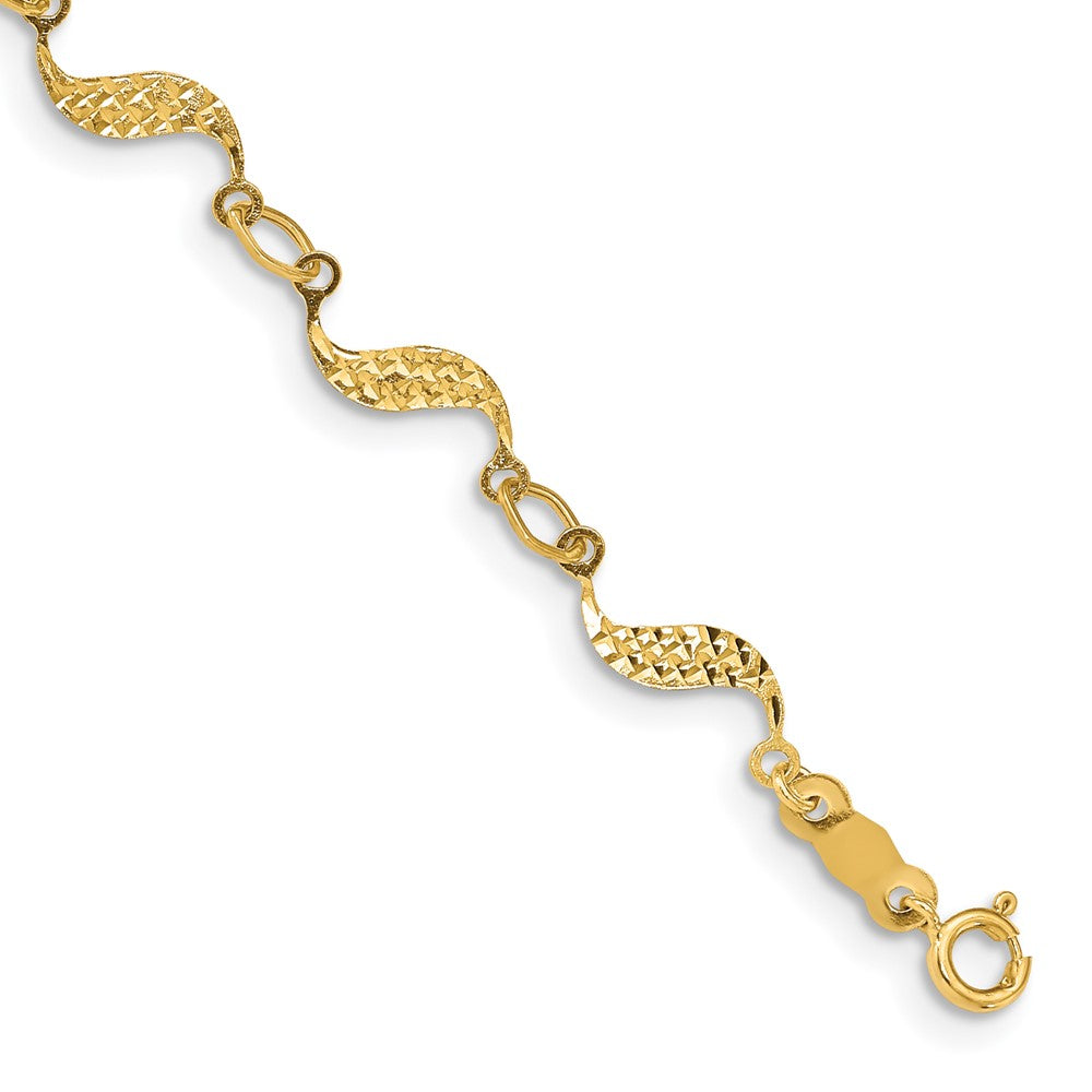 Gold Polished Fancy Bracelets