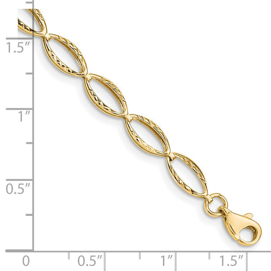 Gold Polished Fancy Bracelets