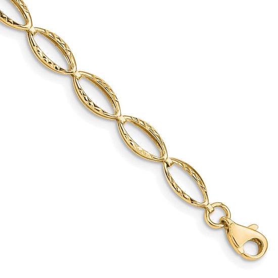 Gold Polished Fancy Bracelets