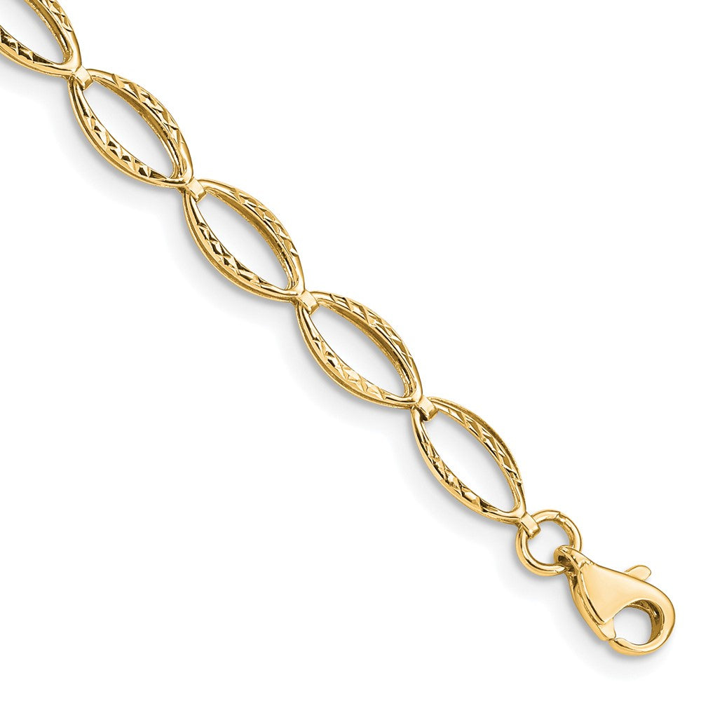 Gold Polished Fancy Bracelets