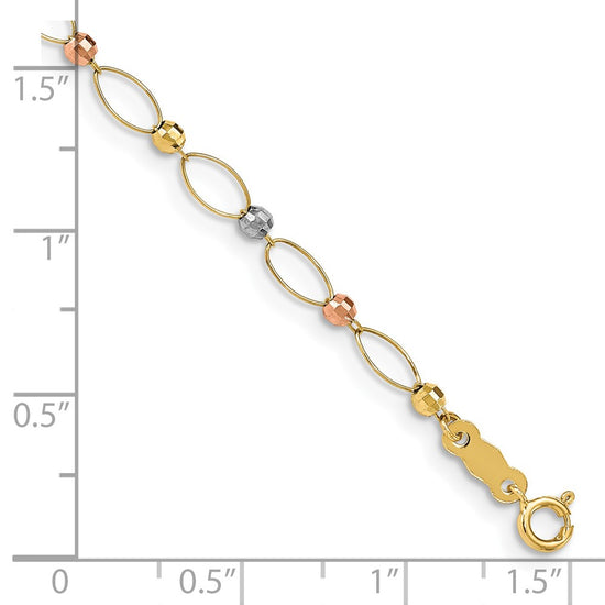 Gold Polished Love Bracelets