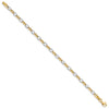 Gold Polished Fancy Link Bracelets