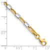 Gold Polished Fancy Link Bracelets