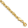 Gold Polished Heart Bracelets