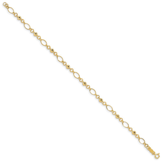Gold Polished Fancy Bracelets