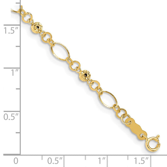 Gold Polished Fancy Bracelets