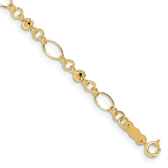 Gold Polished Fancy Bracelets