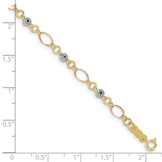 Gold Polished Fancy Bracelets