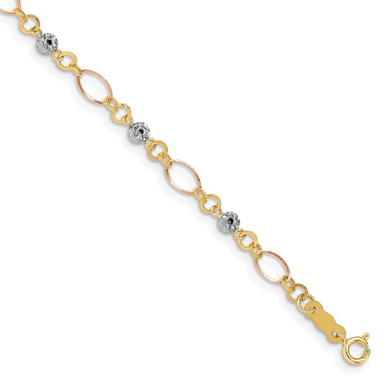 Gold Polished Fancy Bracelets