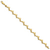 14k Polished Dolphin 7.25 inch Bracelet