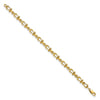 14k Polished Anchor Shackle 7.5 inch Bracelet